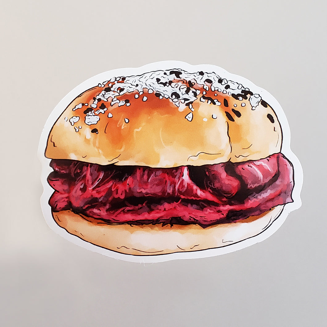 Beef on Weck Sticker or Magnet