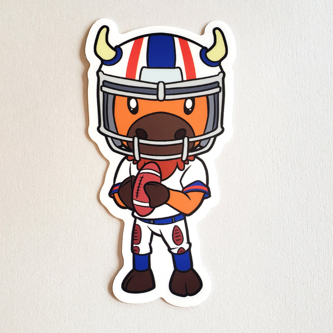 Buffalo Quarterback Sticker or Magnet