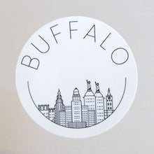 Load image into Gallery viewer, Buffalo Outline Sticker or Magnet
