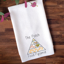 Load image into Gallery viewer, Polish Food Pyramid Towel
