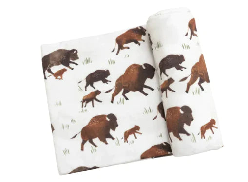 White Buffalo Swaddle