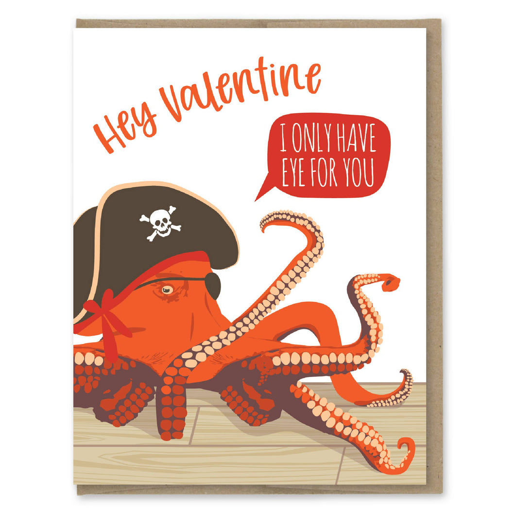 Eye For You Valentine Card