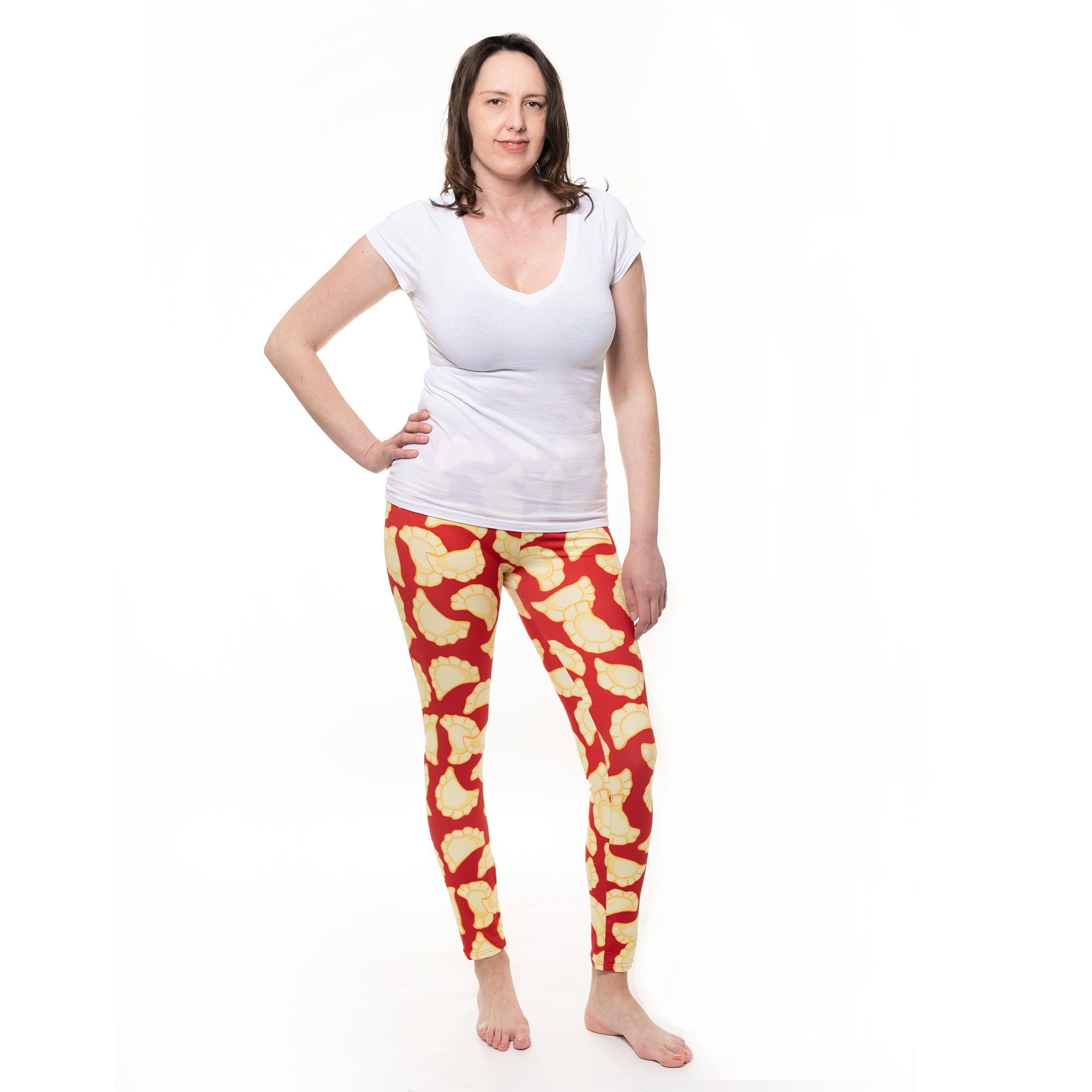 Cozy Pierogi Leggings Buffalo Seamery